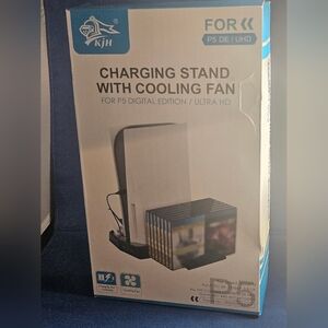 PS5 Charging Stand with Cooling Fan BRAND NEW